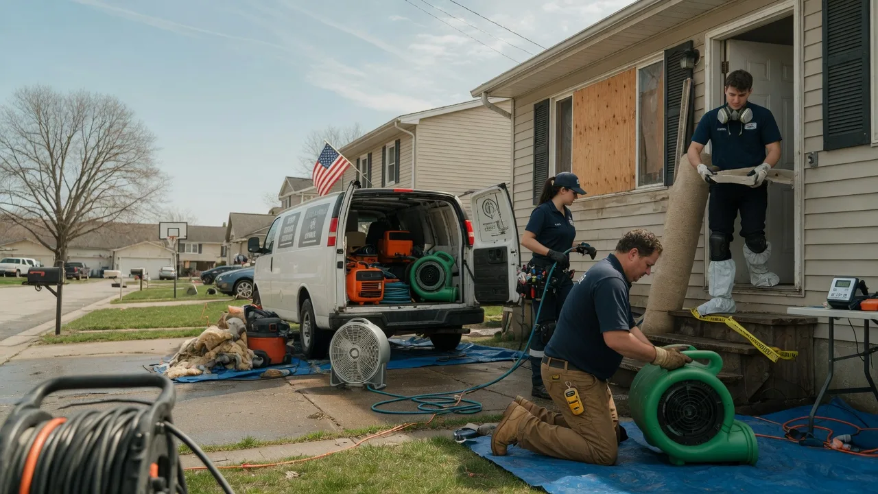 Water Damage Restoration in Grand Valley, PA near me